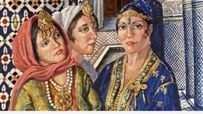 إبن التاجر والزوجات الثلاثة 