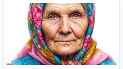 الام العجوز
