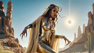 نبى الله سليمان والافعى سيه