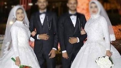 امبارح كان فرحى انا واختى ف يوم واحد